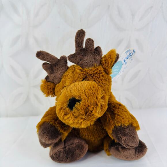 5 for $25| Wishpet Moose 10" Plush Hand Puppet Stuffed Animal 2006 Myra - Picture 6 of 6